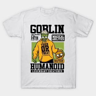 Goblin Humanoid Basketball T-Shirt